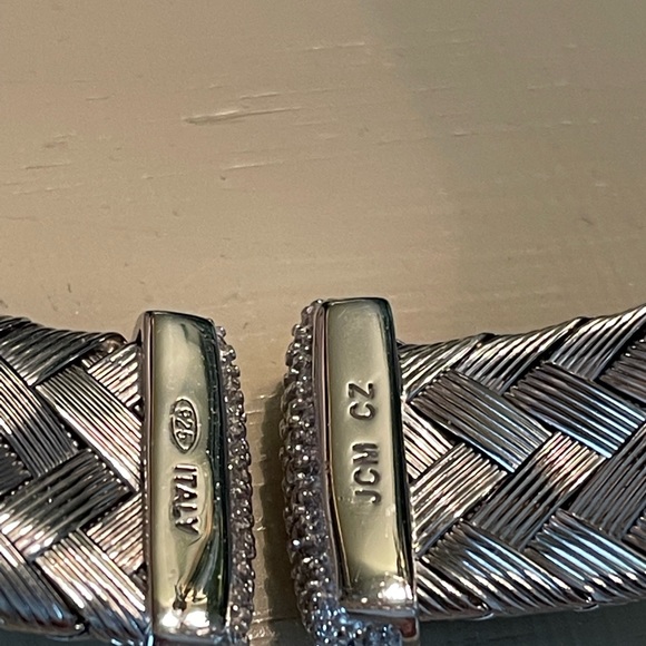 JCM Sterling Silver Cuff Bracelet - Picture 7 of 11